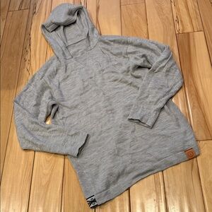 PAKA Alpaca Wool Men's Black Hooded Sweater